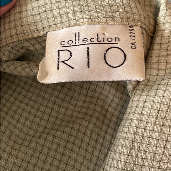 Plaid Green Lightweight Dress - Picture 2 of 2